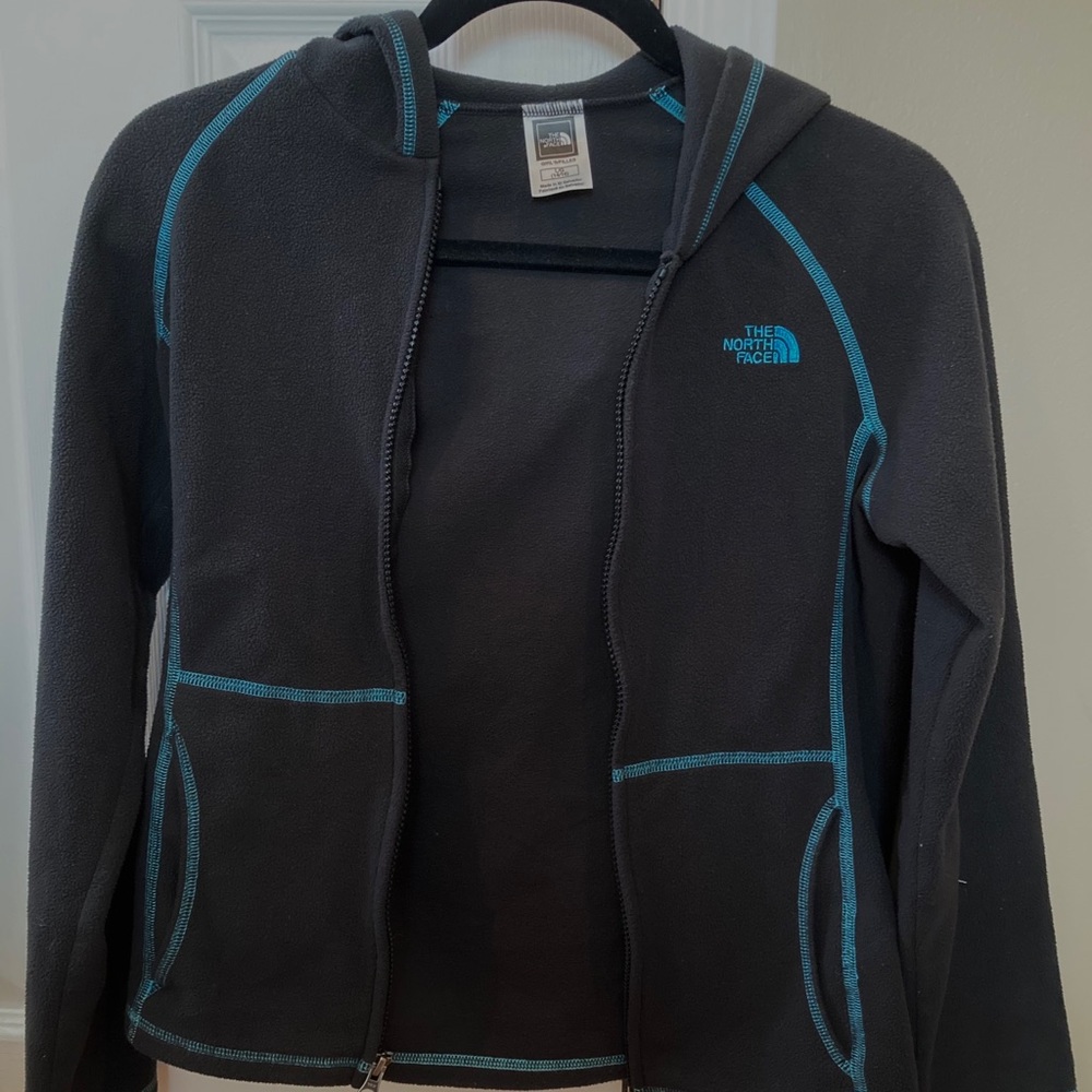 Girl’s North Face Hooded Fleece